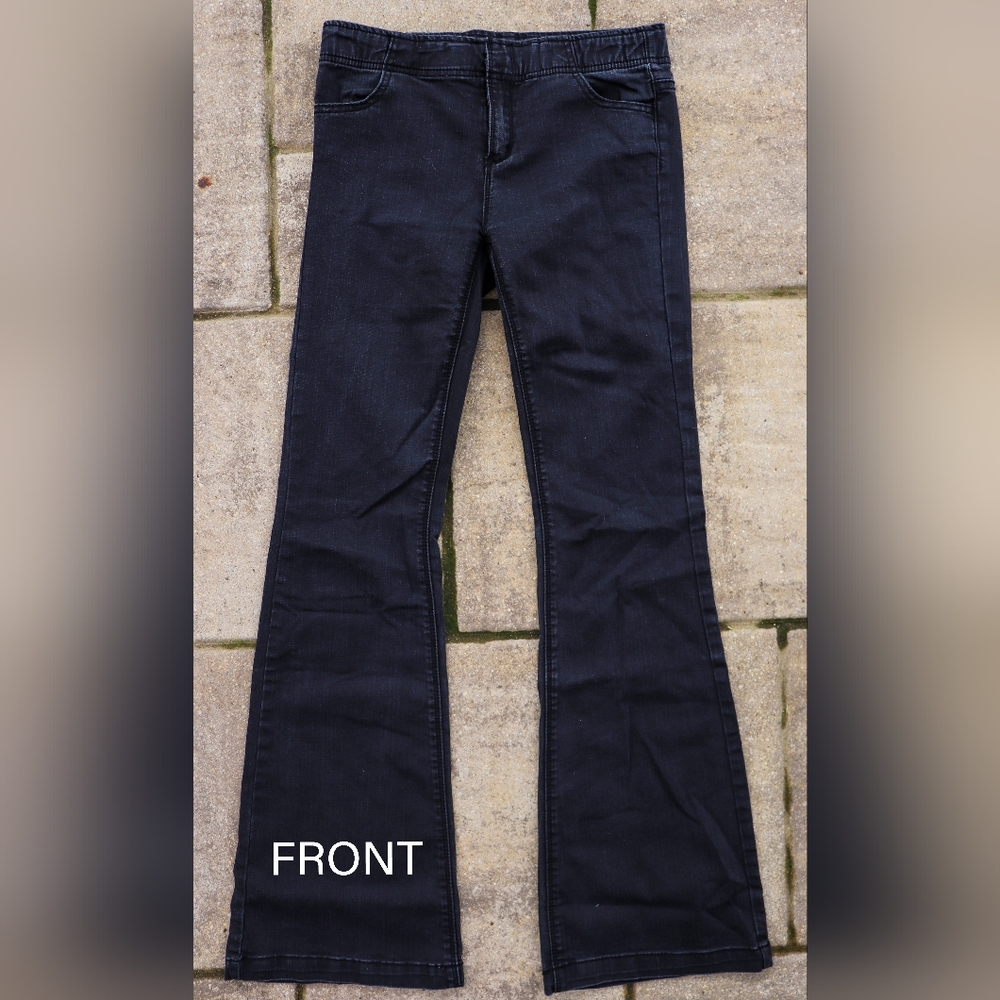 Forever 21 Black Flared Jeans Size 26